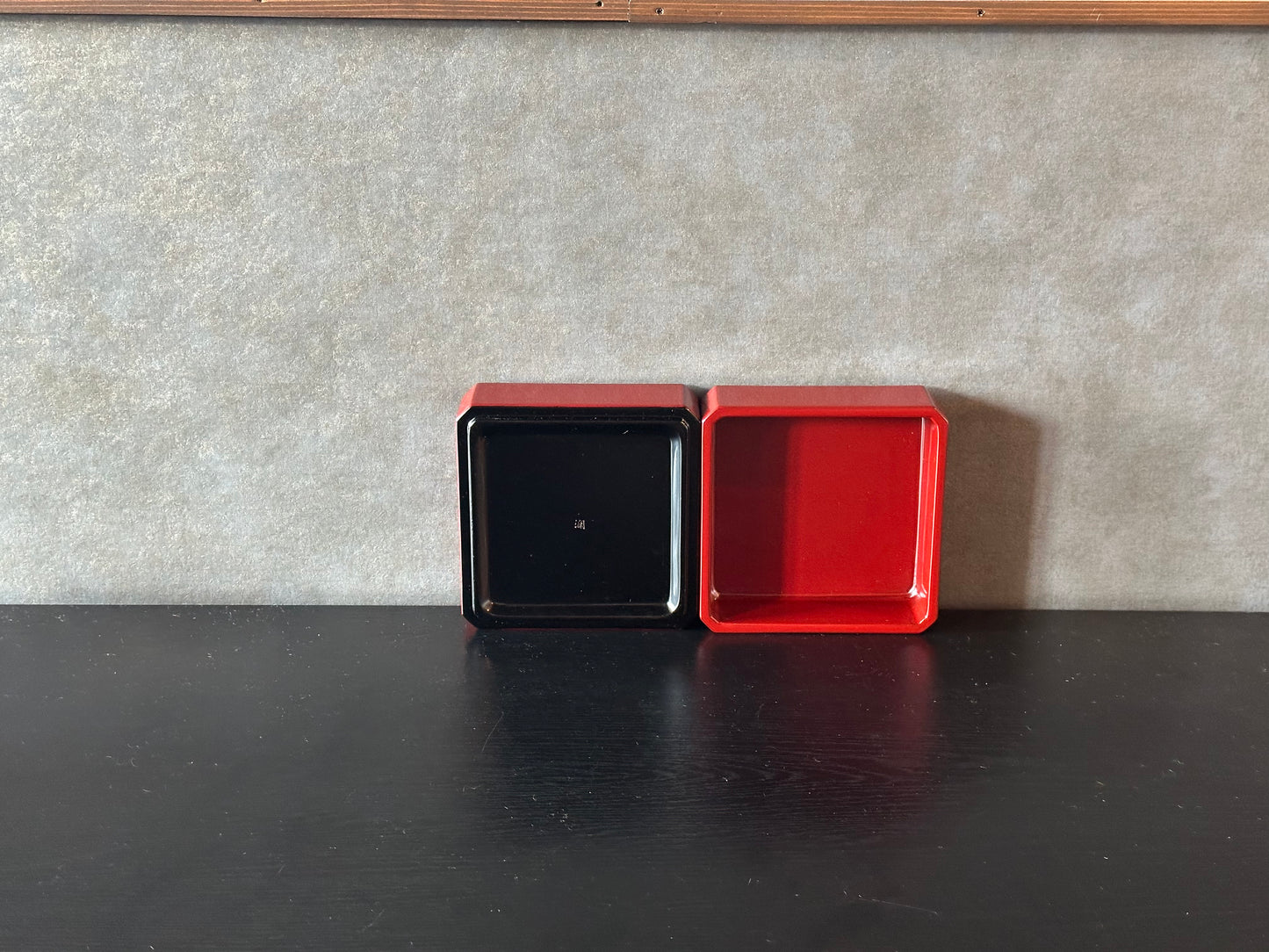 漆器 お重3段(赤)