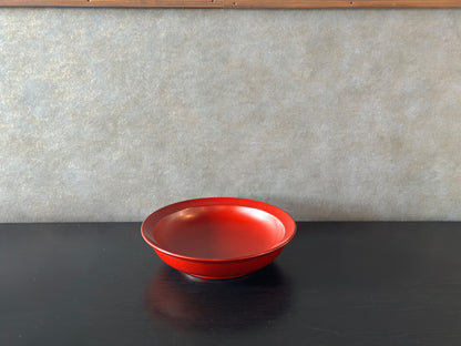 漆器　大皿（赤）