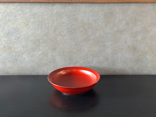 漆器　大皿（赤）