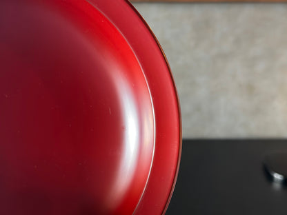 漆器　大皿（赤）