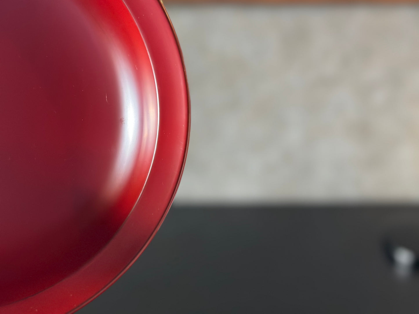 漆器　大皿（赤）