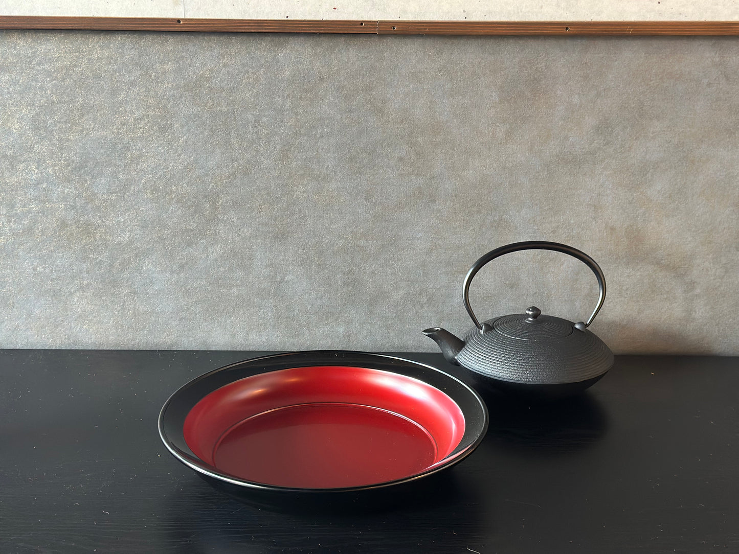 漆器　平鉢（黒）