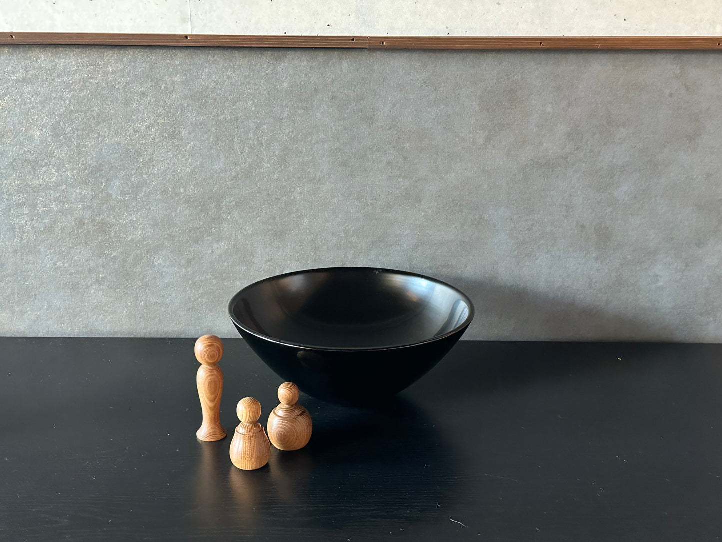 漆器　皿（黒）