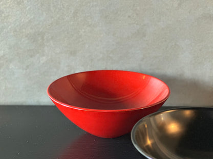 漆器　皿（朱）