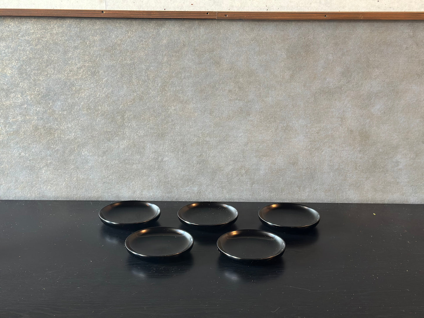 漆器　コースター（黒）