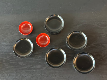 漆器　コースター（黒）