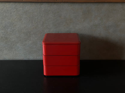 漆器　お重３段