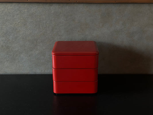 漆器　お重３段