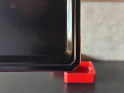 漆器  お重３段（赤）