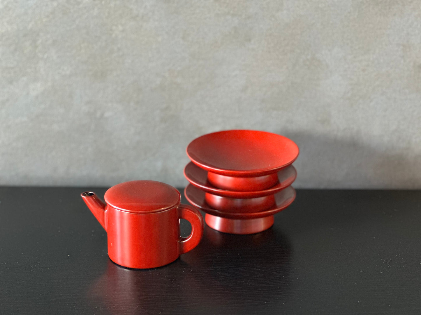 漆器　小皿（３枚組）