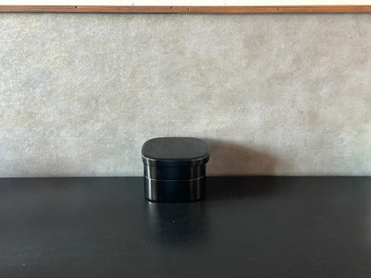 漆器　ミニお重（黒）