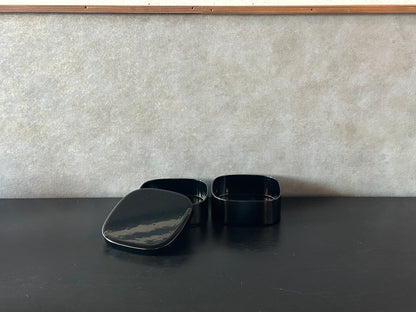 漆器　ミニお重（黒）