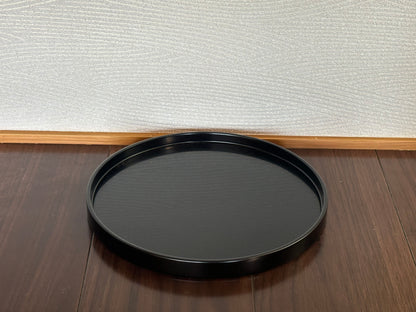 漆器  おぼん小（丸型）