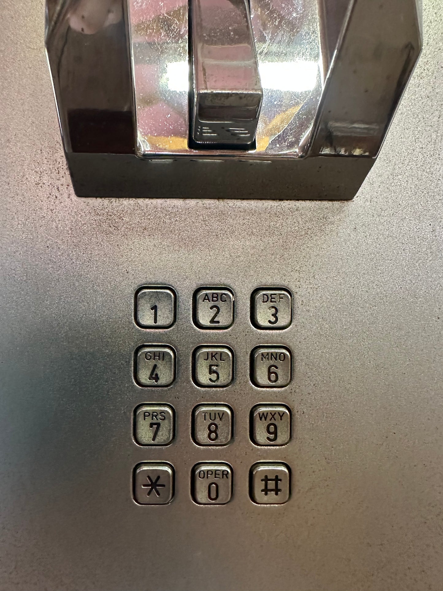 アンティークインテリア_公衆電話（米国）70年代